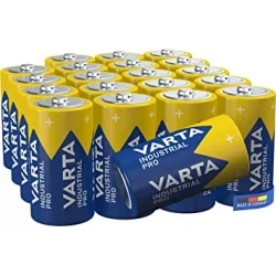 Pilhas Alcalinas Varta Industrial Pro C (20 Unidades)