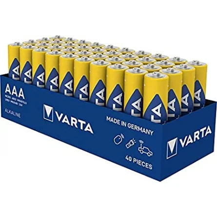 Pilhas Varta Industrial Pro AAA LR3 (40 Unidades)