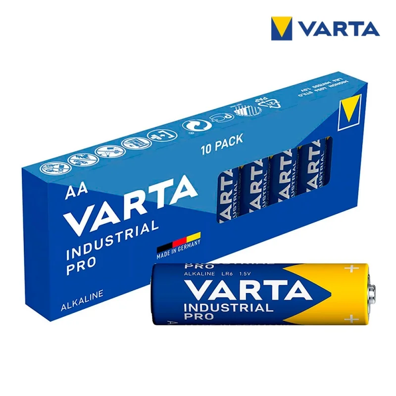 Pilhas Varta Industrial Pro AA LR6 (10 Unidades)