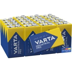 Pilhas Alcalinas Varta Industrial Pro 9V (20 Unidades)