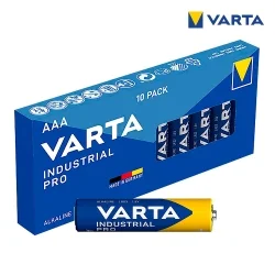 Pilhas Varta Industrial Pro AAA LR3 (10 Unidades)