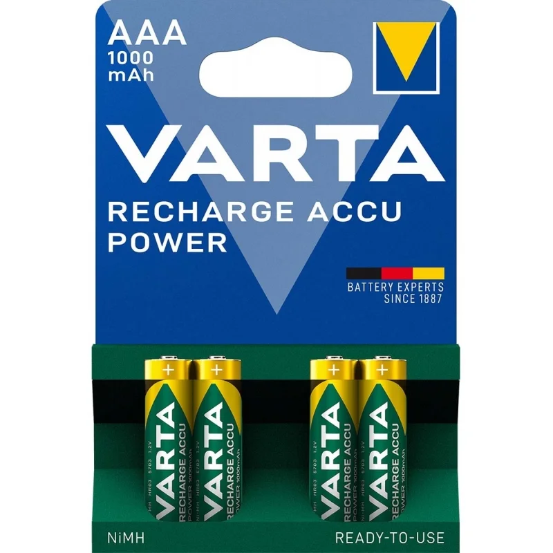 Pilhas Recarregáveis AAA