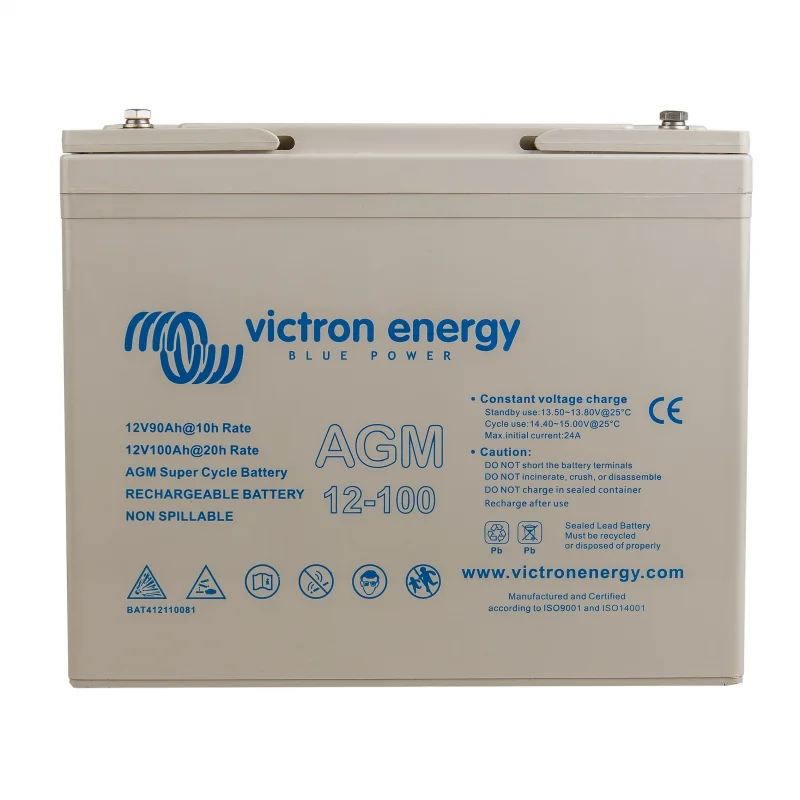Bateria de Chumbo-Ácido AGM 12V 100Ah Victron Super Cycle