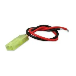 Conector mini Ouro macho com cabos