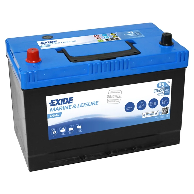 Bateria Exide ER450 Dual 95Ah