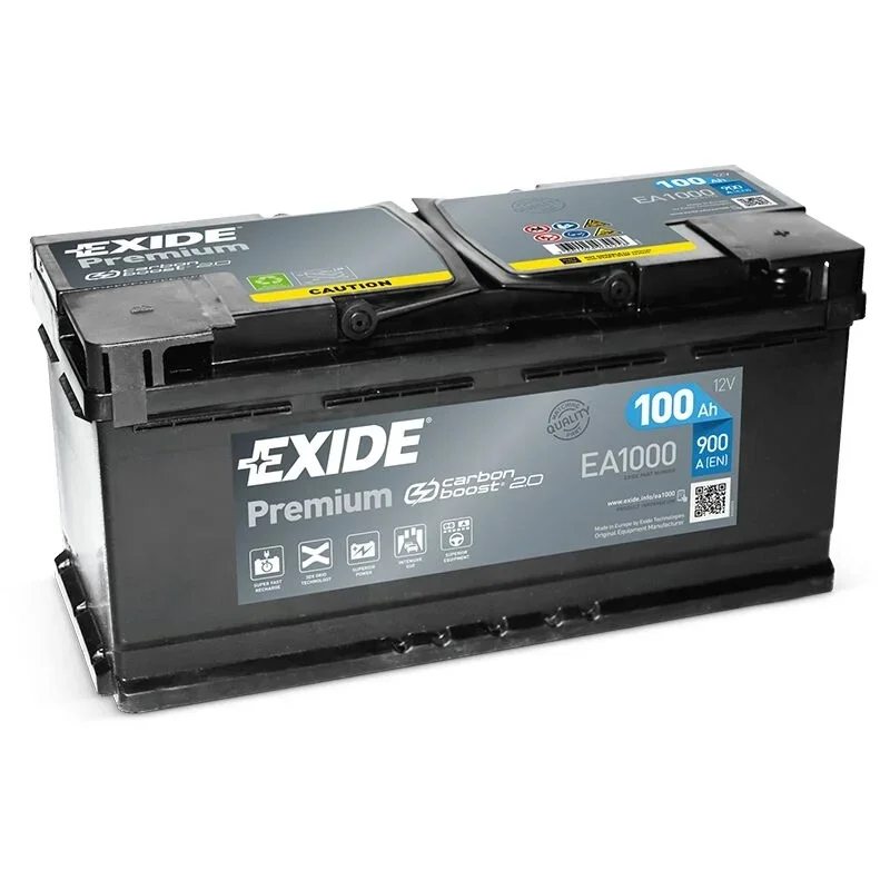 Bateria Exide Premium EA1000 100Ah