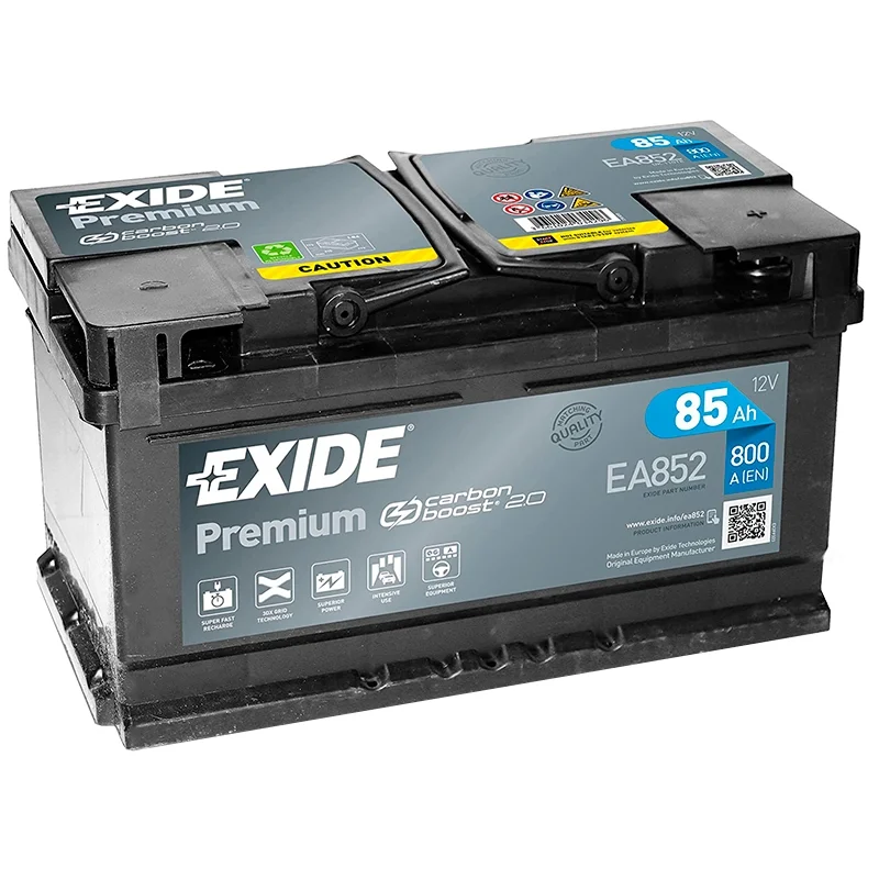 Bateria Exide Premium EA852 85Ah
