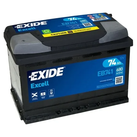 Bateria Exide Excell EB741 74Ah