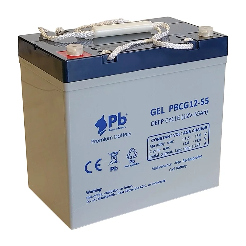 Bateria de Chumbo-Ácido GEL 12V 55Ah