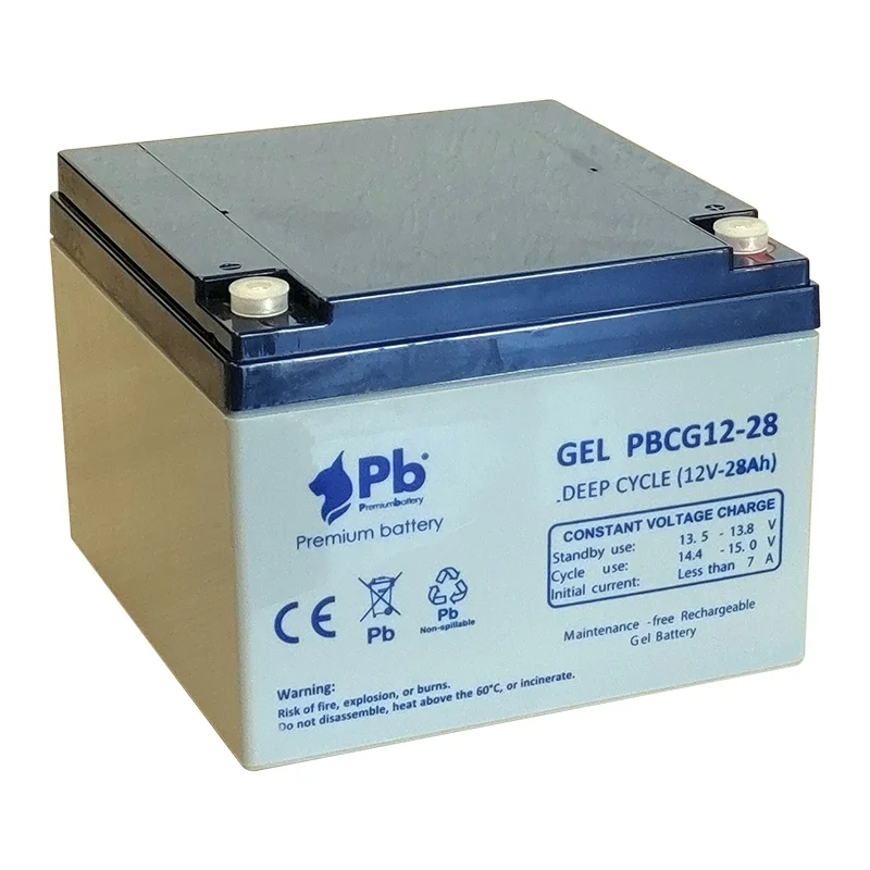 Bateria de Chumbo-Ácido GEL 12V 28Ah