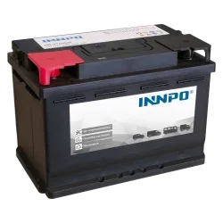 Bateria INNPO 74Ah 680A Esquerda