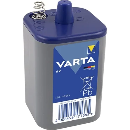 Pilhas Bloco de Cloreto de Zinco Especiais Varta 430 4R25X 6V (1 Unidade)