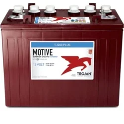 Bateria de Chumbo 12V 140Ah Trojan Motive T-1260 Plus