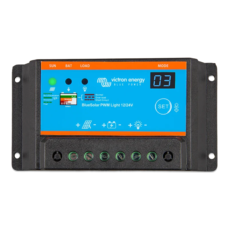Controlador de Carga Victron BlueSolar PWM-Light 12/24V 30A