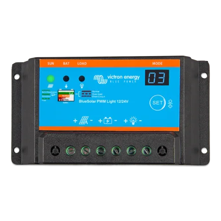 Controlador de Carga Victron BlueSolar PWM-Light 12/24V 30A