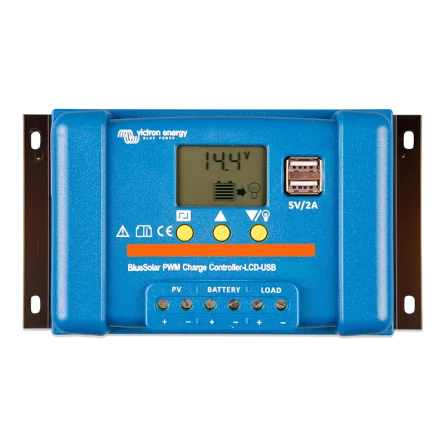 Controlador de Carga Victron BlueSolar PWM-LCD & USB 12/24V 30A