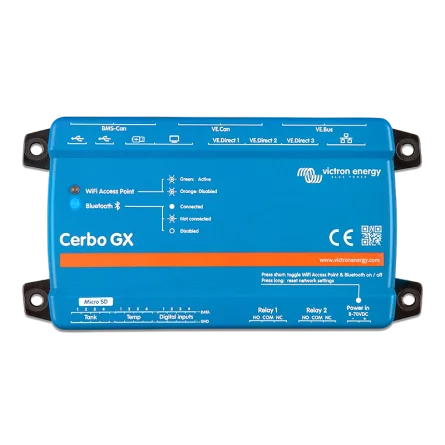 Sistema de monitoramento Victron Cerbo GX