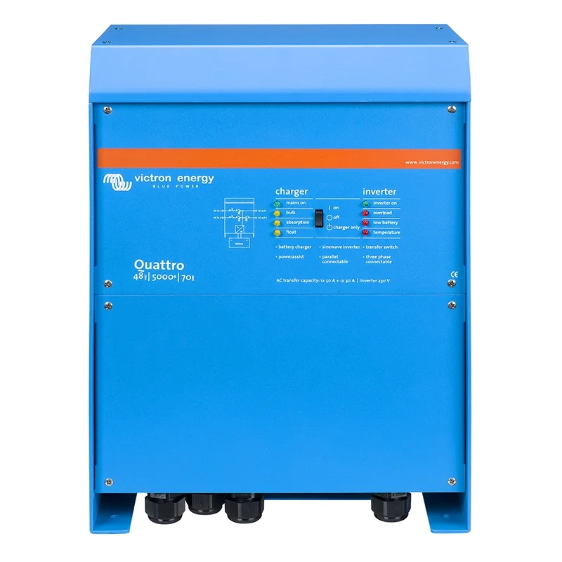 Victron Quattro 48/5000/70-100/100 230Va Inversor Carregador
