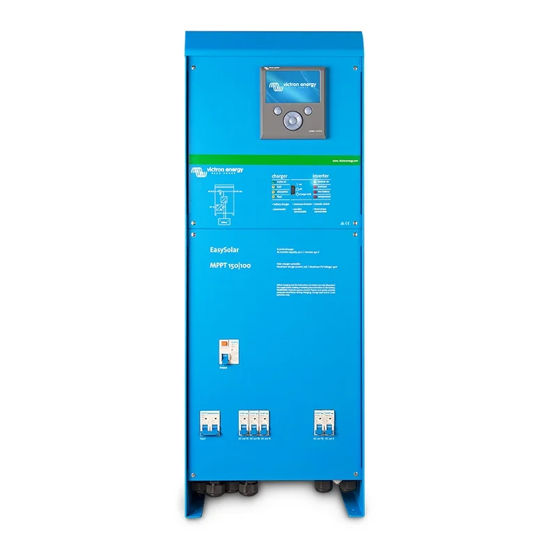 Victron EasySolar 12/1600-70/16 MPPT 100/50 Inversor Carregador e Controlador de Carga Solar (Solução Tudo-em-Um)