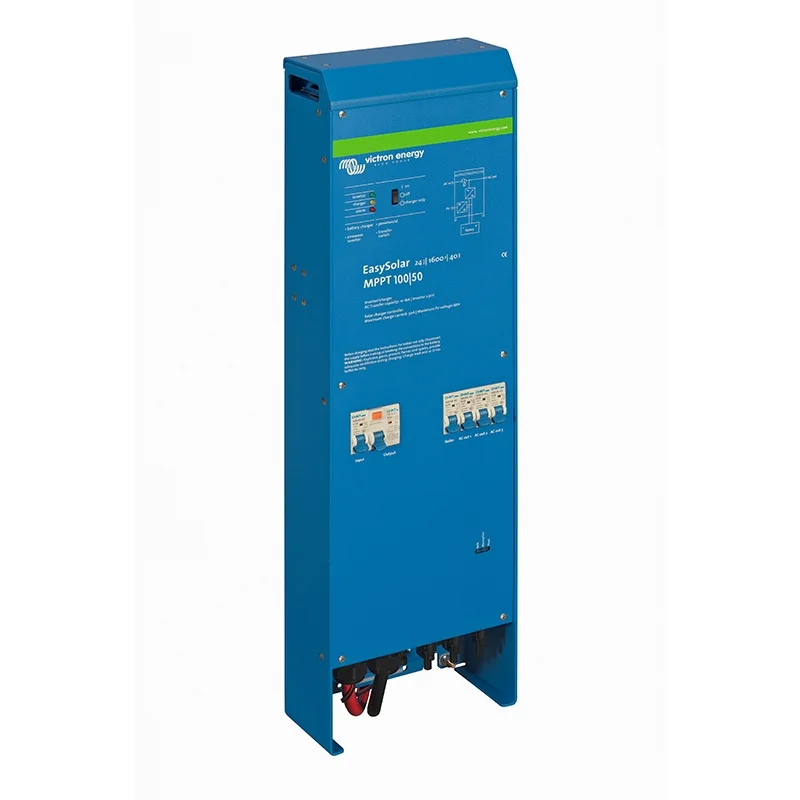 Victron EasySolar 24/1600-40/16 MPPT 100/50 Inversor Carregador e Controlador de Carga Solar (Solução Tudo-em-Um)