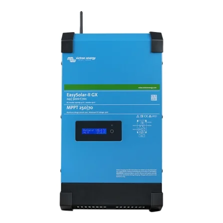 Victron EasySolar-II 24/3000-70/32 MPPT 250/70 GX Inversor Carregador e Controlador de Carga Solar (Solução Tudo-em-Um)
