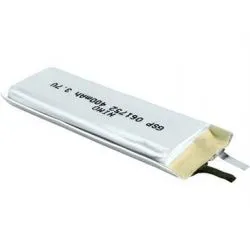 Bateria recarregável Li-polimero 400mAh