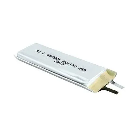 Bateria recarregável Li-polimero 400mAh