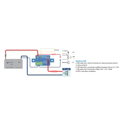 Protetor de Bateria Victron Smart Battery Protect 12/24V 65A