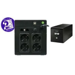 UPS Phasak 1000VA LCD USB com proteção para RJ45