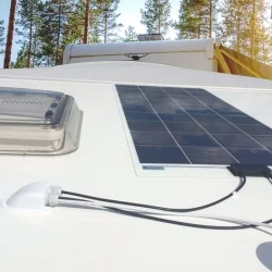 Kit de Energia Solar Flexível 200W 12V