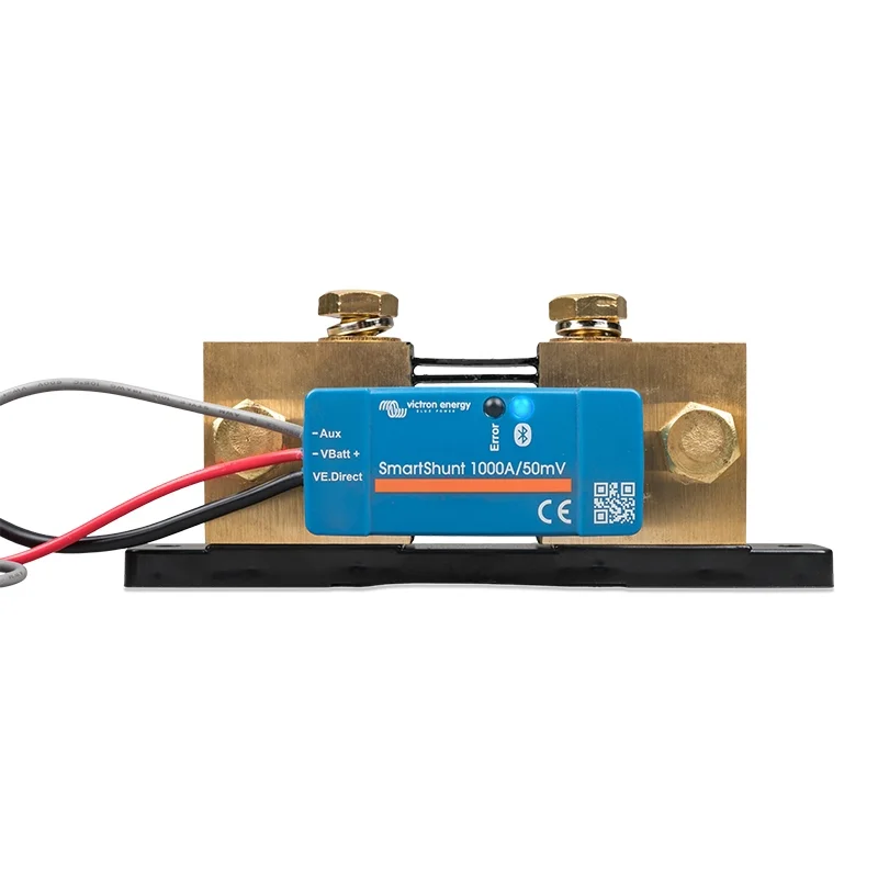 Monitor de Bateria Victron SmartShunt 1000A/50mV IP65 com Bluetooth