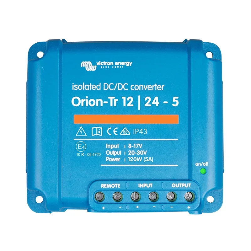 Conversor DC-DC Isolado Victron Orion-Tr 12-24 5A (120W)