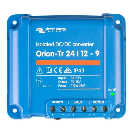 Conversor DC-DC Isolado Victron Orion-Tr 24-12 9A (110W)