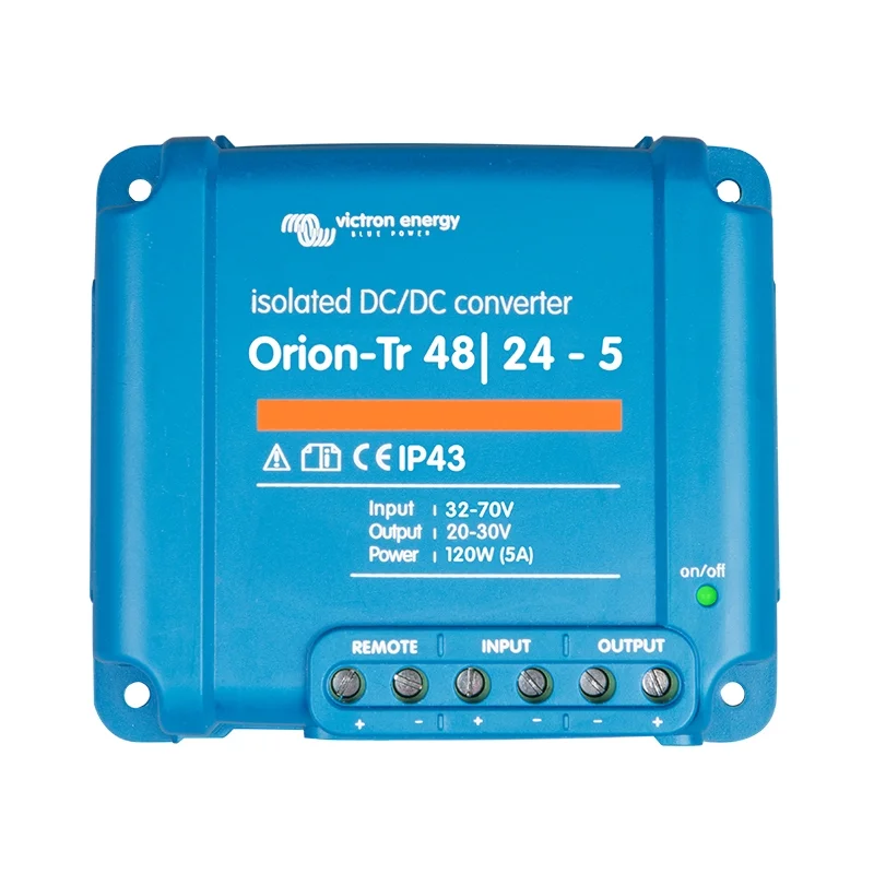 Conversor DC-DC Isolado Victron Orion-Tr 48-24 5A (120W)