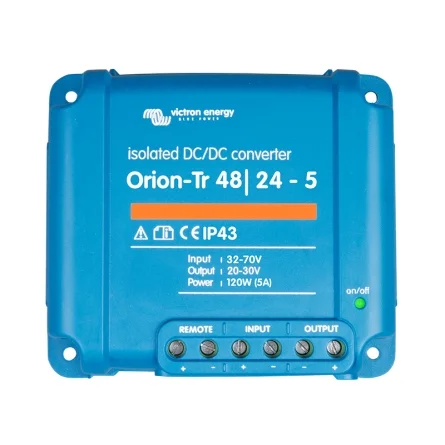 Conversor DC-DC Isolado Victron Orion-Tr 48-24 5A (120W)