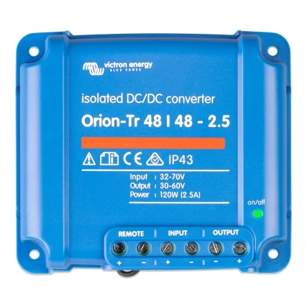 Conversor DC-DC Isolado Victron Orion-Tr 48-48 2.5A (120W)