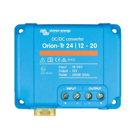 Conversor DC-DC Isolado Victron Orion-Tr 24-12 20A (240W)