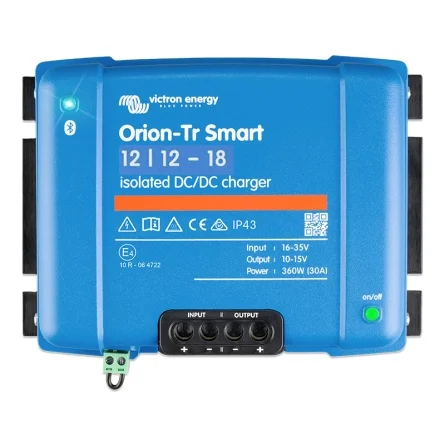 Carregador DC-DC Victron Orion-Tr Smart 12-12 18A (220W) Isolado