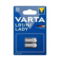 Pilhas Alcalinas Varta LR1 N LADY Alkaline Special (2 Unidades)