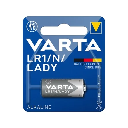 Pilhas Alcalinas Varta LR1 N LADY Alkaline Special (1 Unidade)