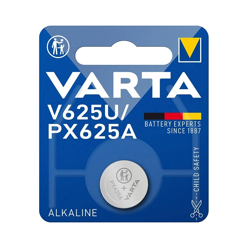Pilhas Botão Alcalinas Varta V625U PX625A (1 Unidade)