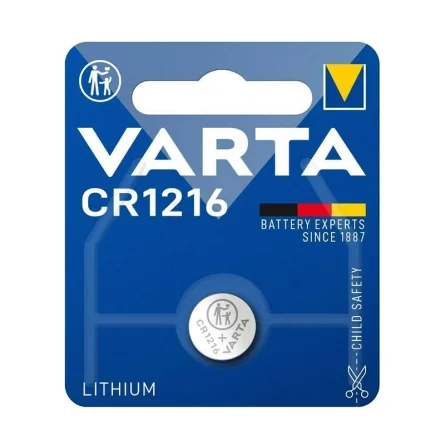 Pilhas Botão Lítio Varta CR1216 (1 Unidade)