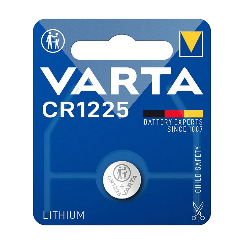 Pilhas Botão Lítio Varta CR1225 (1 Unidade)