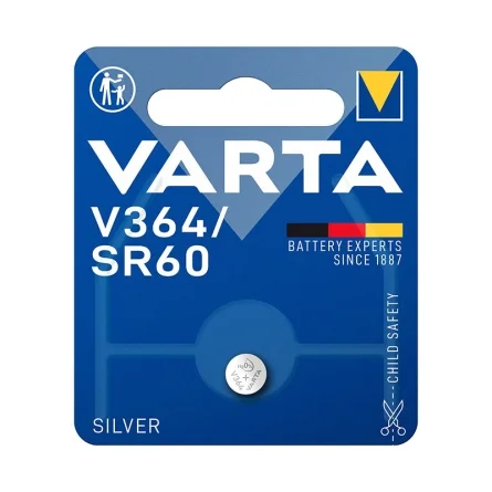 Pilhas Botão Óxido de Prata Varta V364 SR60 (1 Unidade)