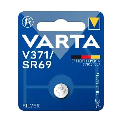 Pilhas Botão Óxido de Prata Varta V371 SR69 (1 Unidade)