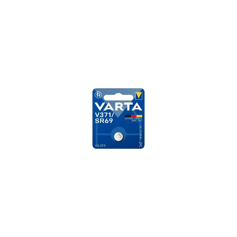 Pilhas Botão Óxido de Prata Varta V371 SR69 (1 Unidade)