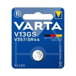 Pilhas Botão Óxido de Prata Varta V13GS V357 SR44 (1 Unidade)
