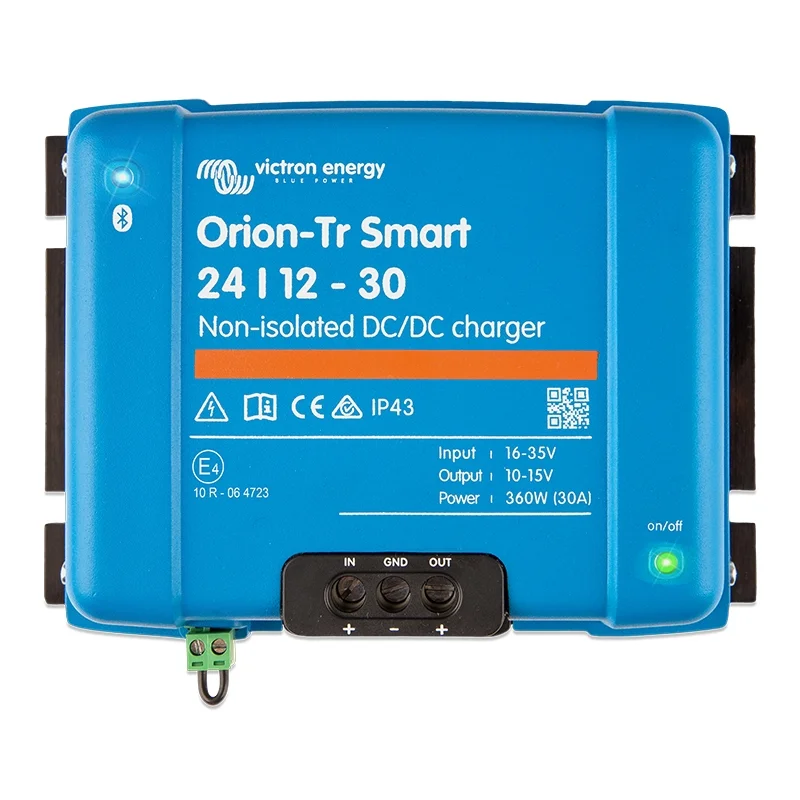 Carregador DC-DC Não Isolado Victron Orion-Tr Smart 24-12 30A (360W)