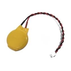 Pilhas Botão Lítio CR2032 com Cabo e conector (1 Unidade)