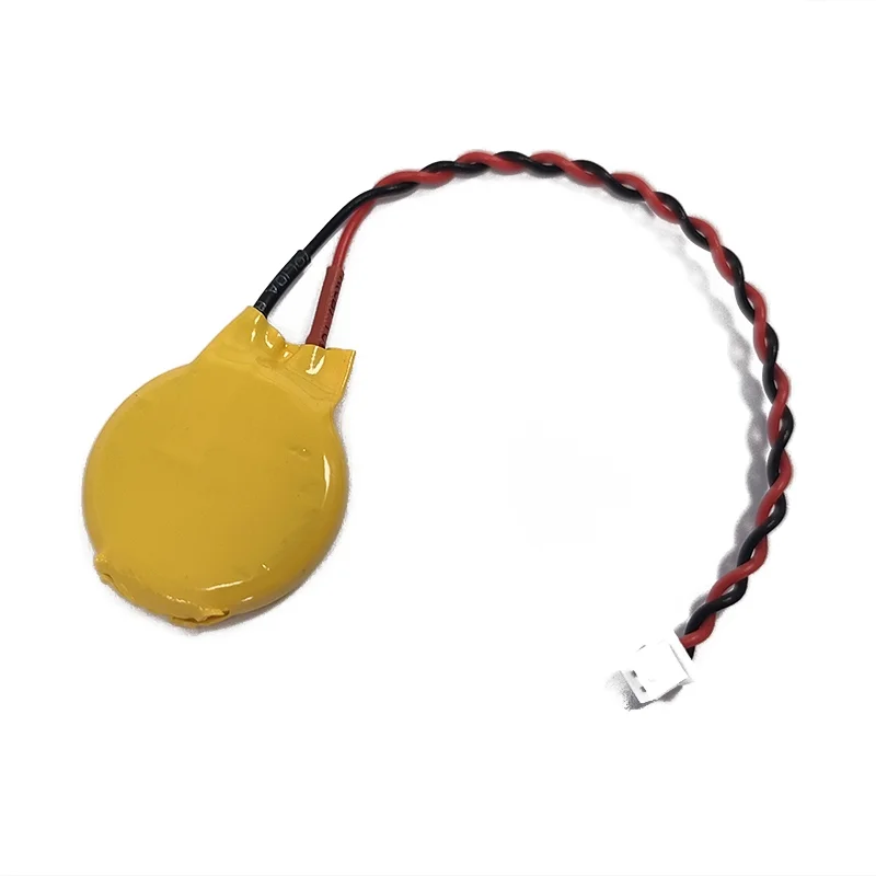 Pilhas Botão Lítio CR2032 com Cabo e conector (1 Unidade)